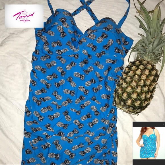 torrid pineapple swimsuit